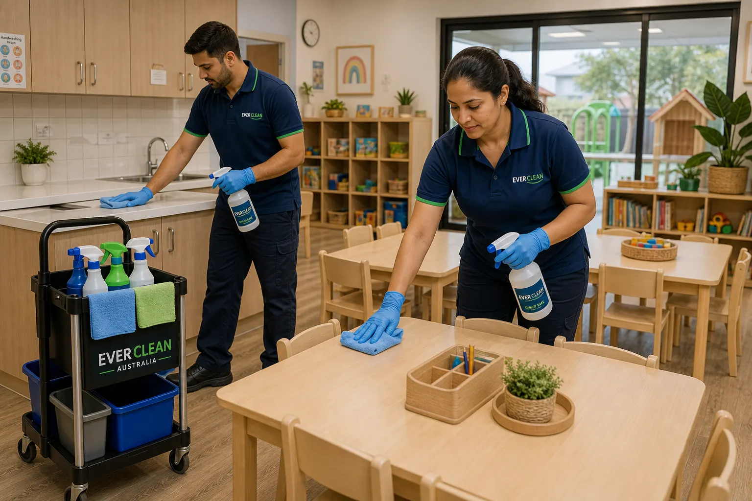 Child-safe cleaning products childcare Sydney