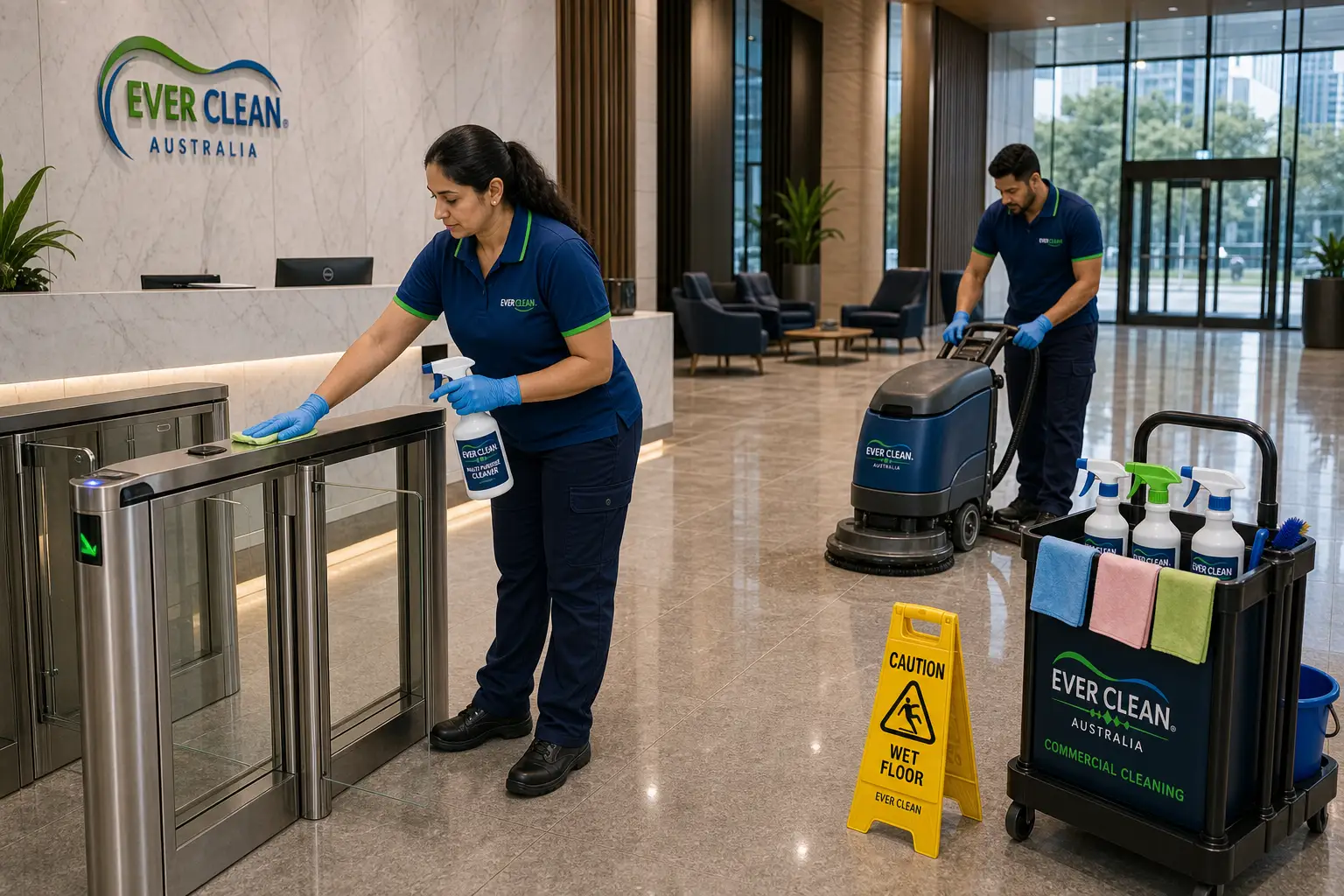 janitorial services in Sydney CBD