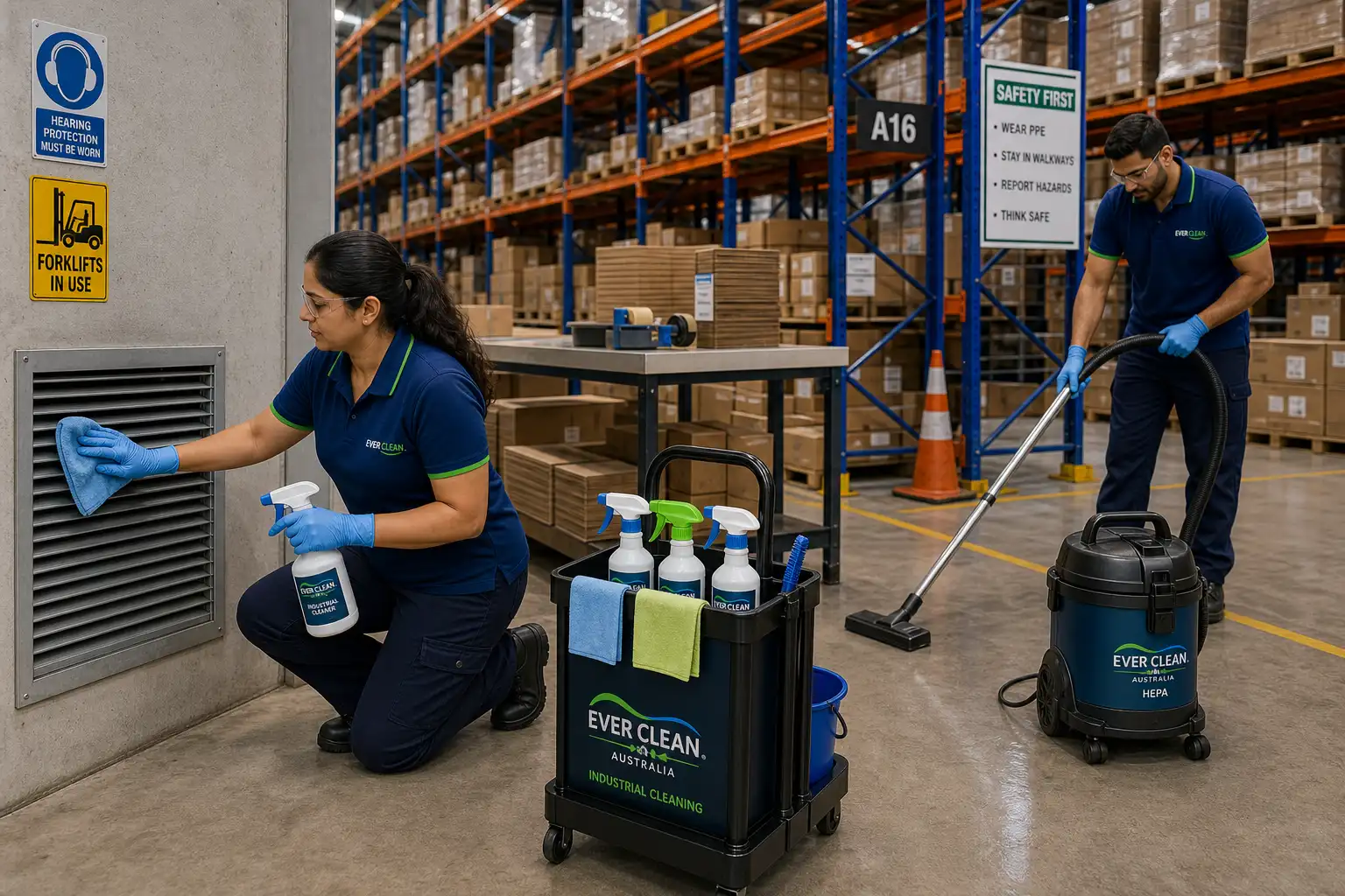 Warehouse Cleaning